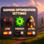 Gaming Optimization Settings