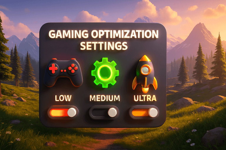 Gaming Optimization Settings